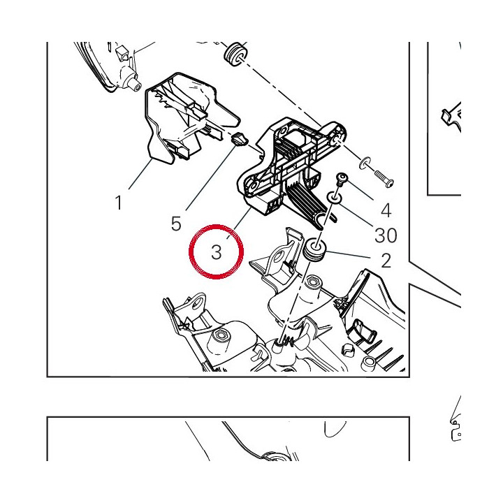 Support 8291I714B — réf. 8291I714B | Ducati Store