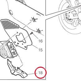 Pare-Chaleur 4601S661A — réf. 4601S661A | Ducati Store