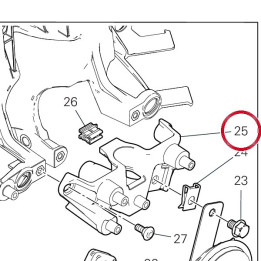 Equerre 8291I142B — réf. 8291I142B | Ducati Store