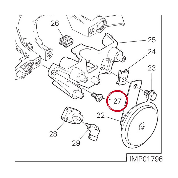 Vis 77211261A — réf. 77211261A | Ducati Store