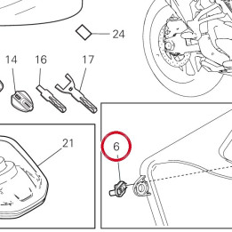 Support capteur 8291I871A — réf. 8291I871A | Ducati Store