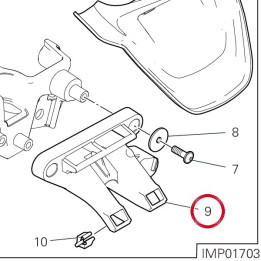 Support 8291J481A — réf. 8291J481A | Ducati Store