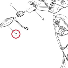 Clignotant 53010464B — réf. 53010464B | Ducati Store