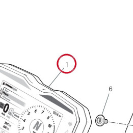 Tableau de bord 94810041A — réf. 94810041A | Ducati Store