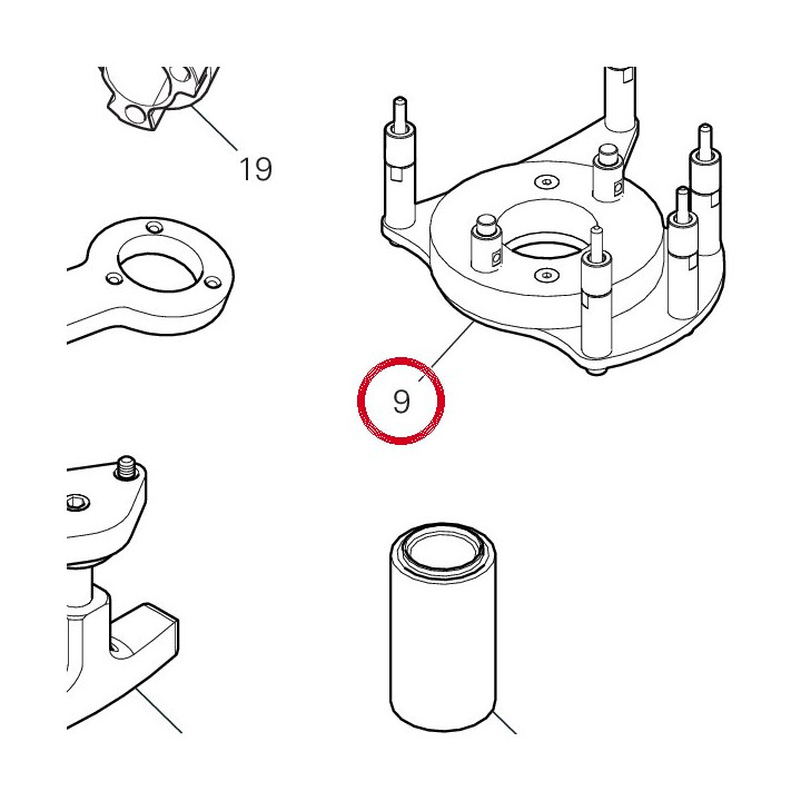 Outil de serrage écrou — réf. 889450138 | Ducati Store