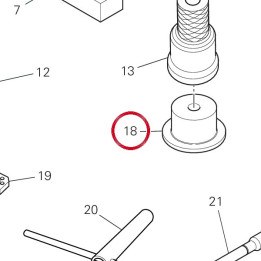 Handle oil seal assembly — réf. 887138870 | Ducati Store