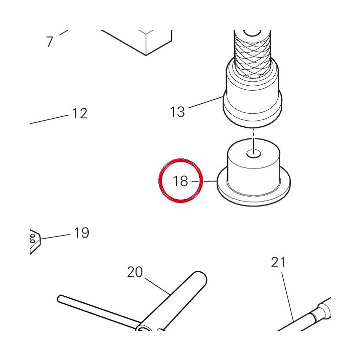 Handle oil seal assembly — réf. 887138870 | Ducati Store