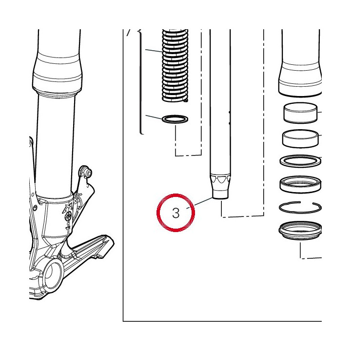 Cartuoche amortissement — réf. 34923681A | Ducati Store