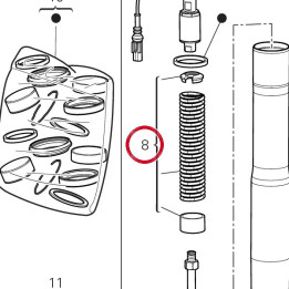 Kit ressort fourche gauche — réf. 34923621A | Ducati Store