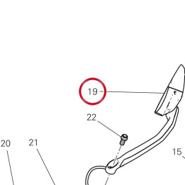 Miroir gauche (bsd) — réf. 52310662C | Ducati Store