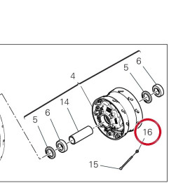 Nipple, rayon 81510411AA — réf. 81510411AA | Ducati Store