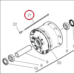 Rayon 49610151A — réf. 49610151A | Ducati Store