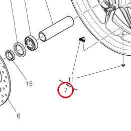 Jante roue ar. 50222661AA — réf. 50222661AA | Ducati Store