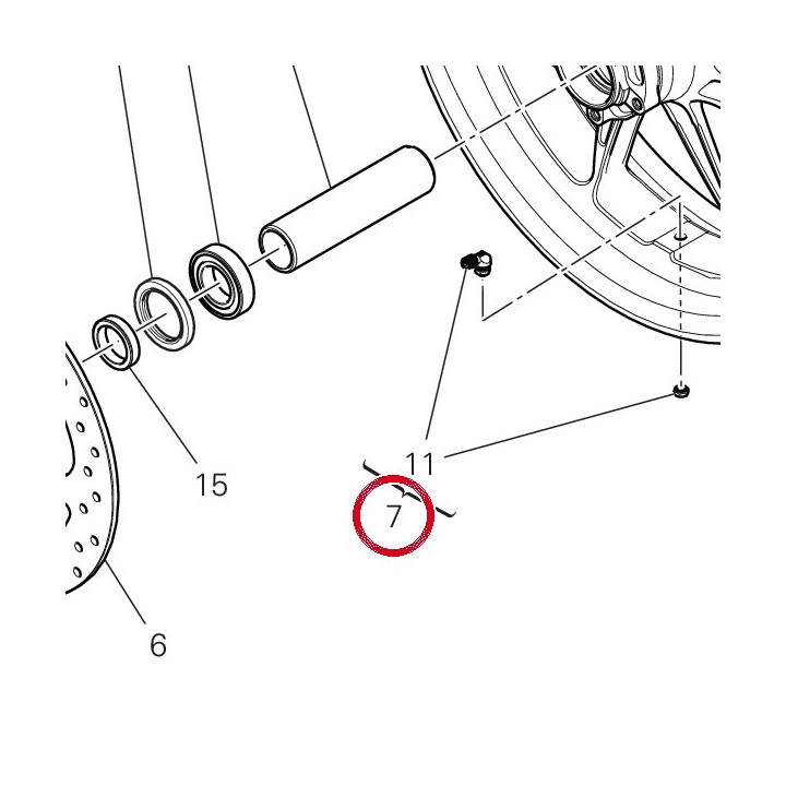 Jante roue ar. 50222661AA — réf. 50222661AA | Ducati Store