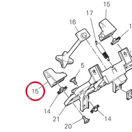 Support 8291J061AA — réf. 8291J061AA | Ducati Store