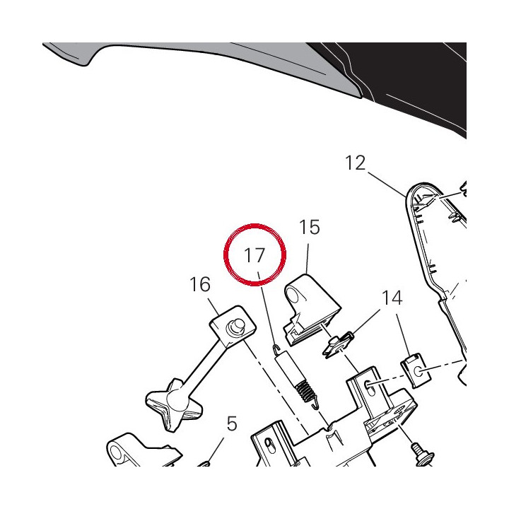 Ressort 79925643AB — réf. 79925643AB | Ducati Store
