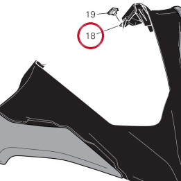 Capot avant artic white — réf. 48114812AB | Ducati Store