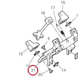 Support 8291J041AA — réf. 8291J041AA | Ducati Store