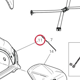 Couvercle coffre supérieur — réf. 69812561A | Ducati Store