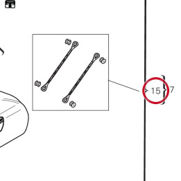 Jeu ceintures 96700810A — réf. 96700810A | Ducati Store