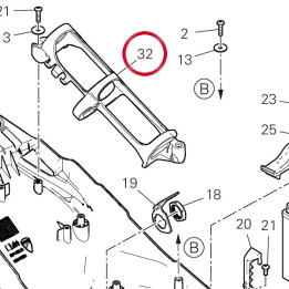 Support D'Actionneur — réf. 8291S501A | Ducati Store