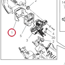 Cache 4801B301AA — réf. 4801B301AA | Ducati Store