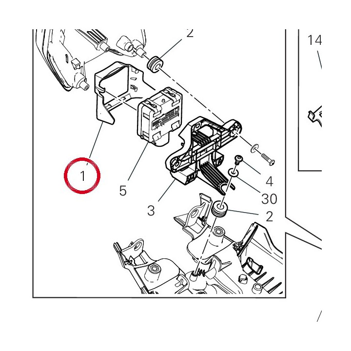 Cache 4801B301AA — réf. 4801B301AA | Ducati Store