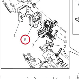 Radar arrière 54240831D — réf. 54240831D | Ducati Store