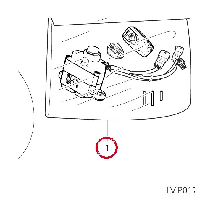Kit hands free 315 mhz — réf. 59821991R | Ducati Store