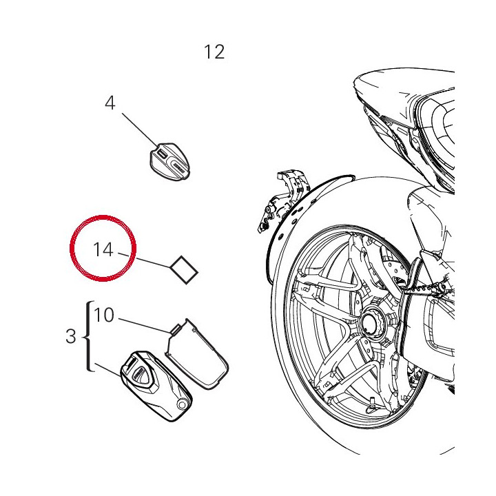 Film adhesif Anti-Abrasion — réf. 92611221A | Ducati Store