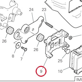 Equerre 8291I151B — réf. 8291I151B | Ducati Store