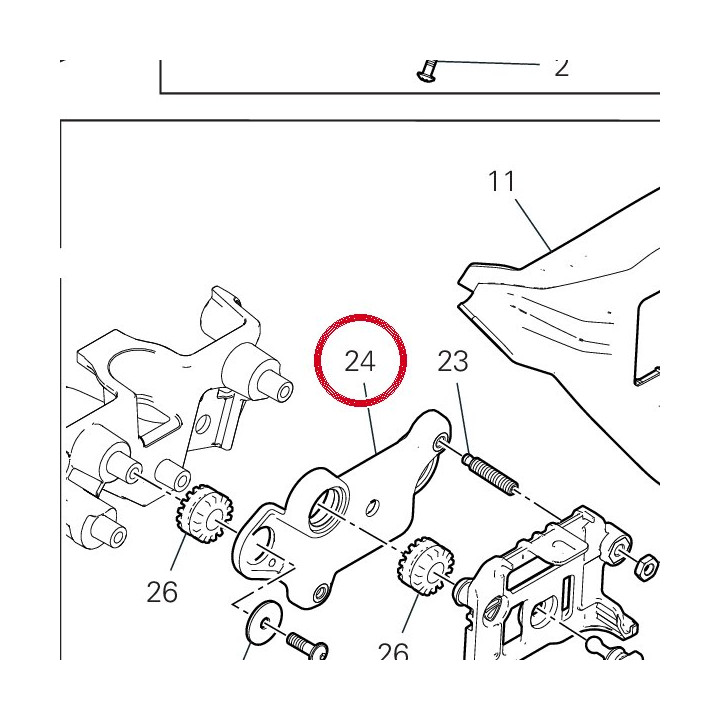 Support 8291I891B — réf. 8291I891B | Ducati Store