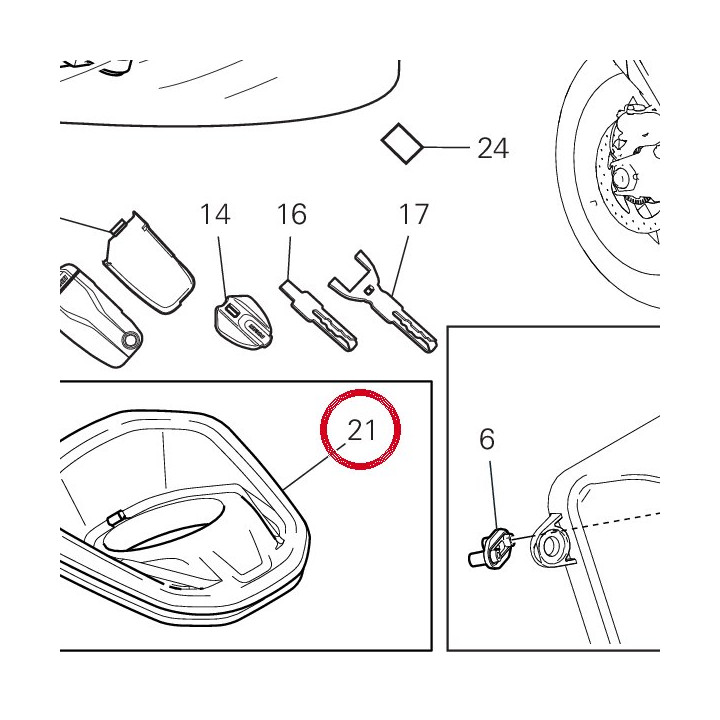 Joint 79111391A — réf. 79111391A | Ducati Store