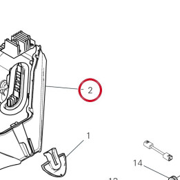 Projecteur avant avant — réf. 95110011E | Ducati Store
