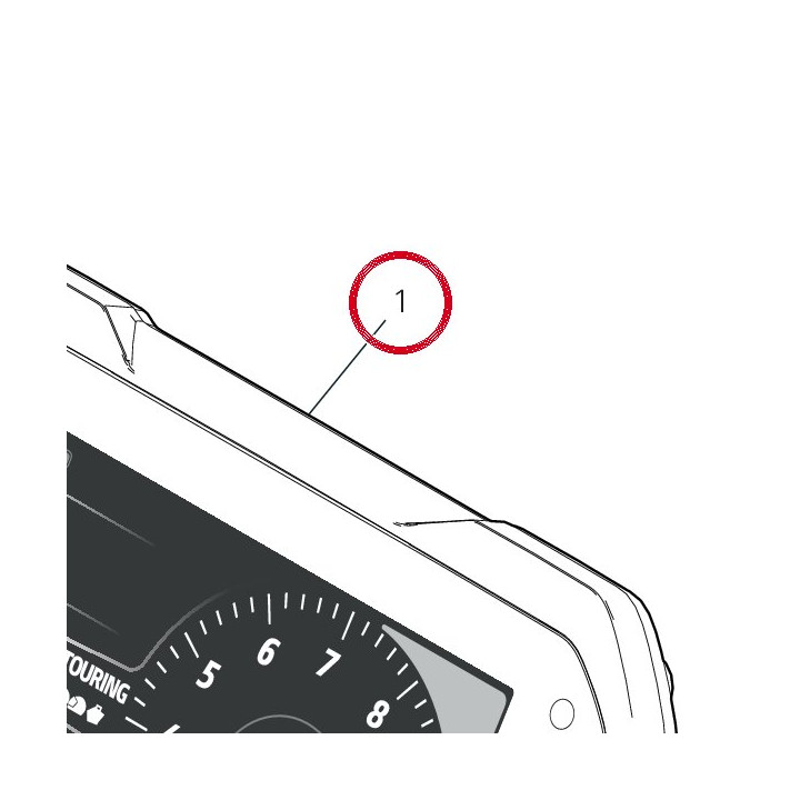 Tableau de bord 40611742D — réf. 40611742D | Ducati Store