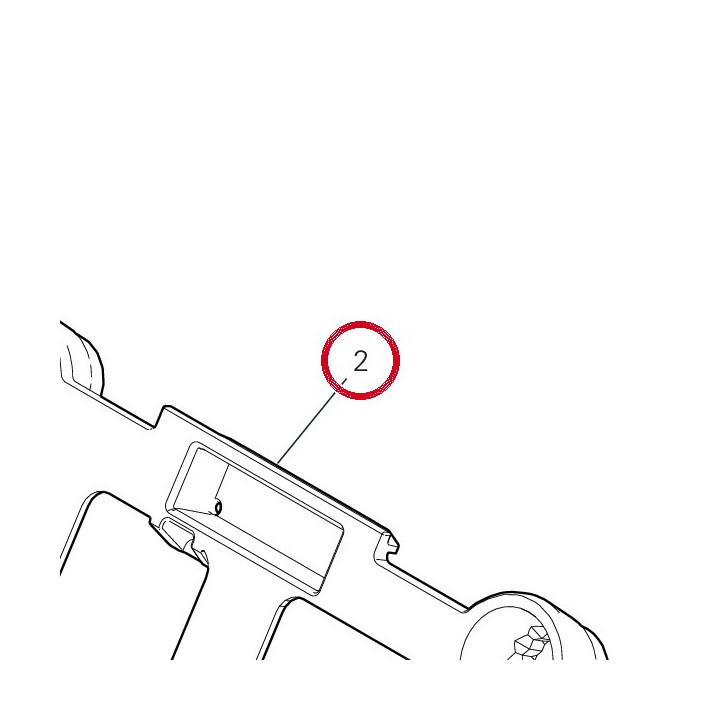 Support 8291J071AA — réf. 8291J071AA | Ducati Store