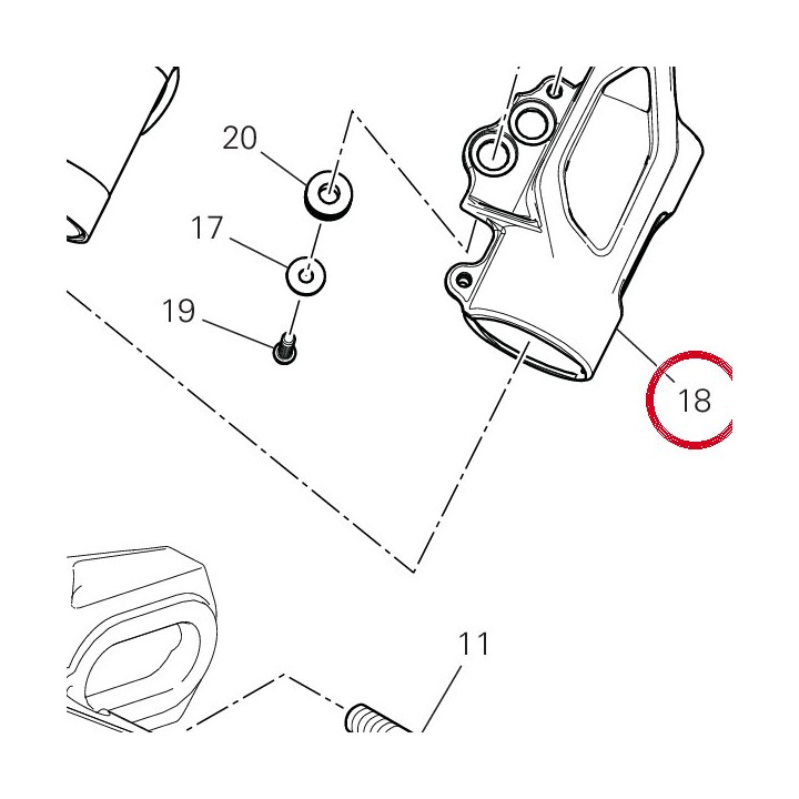 Support dispositif — réf. 8291S492C | Ducati Store