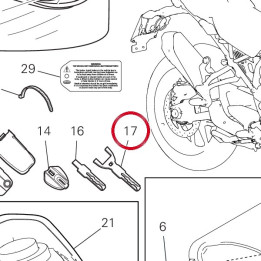 Insert clé passive — réf. 59830521A | Ducati Store