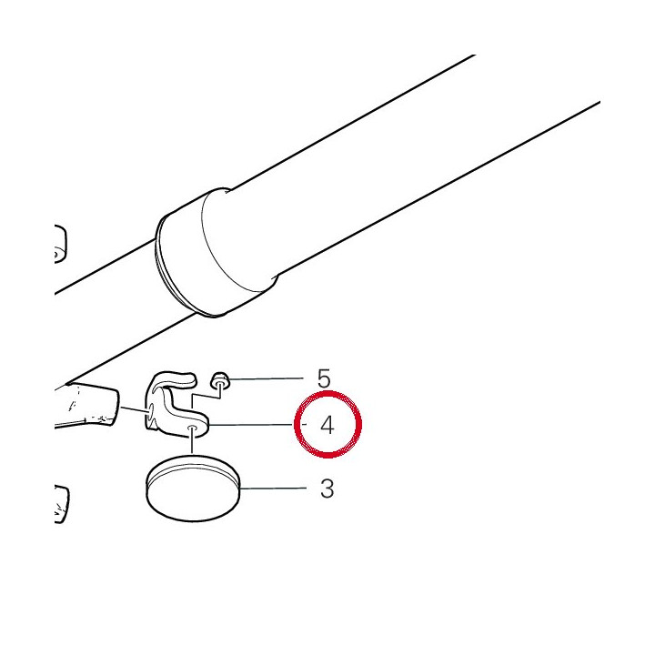 Plaquette gauche 82718851AA — réf. 82718851AA | Ducati Store