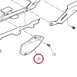 Protection gauche bras — réf. 4601M271A | Ducati Store