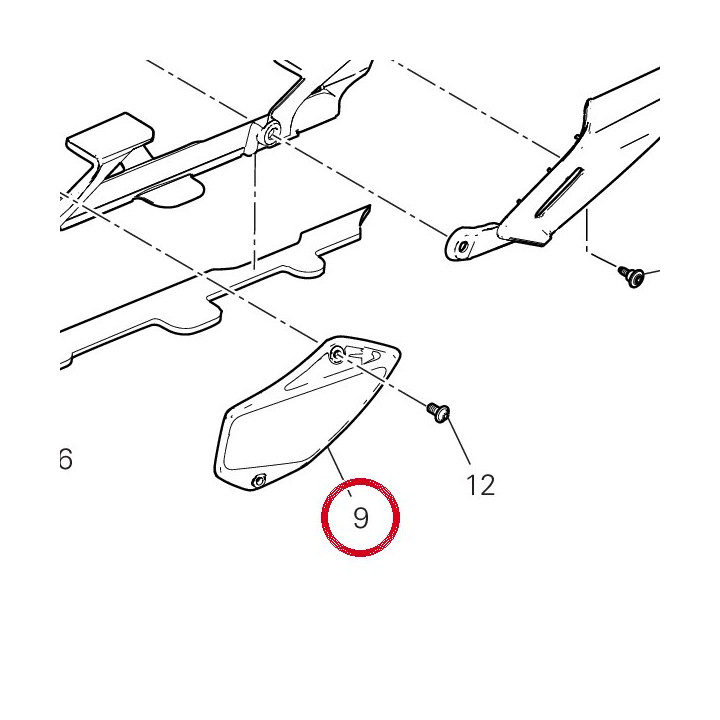 Protection gauche bras — réf. 4601M271A | Ducati Store