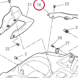 Passe-Cable 4601I061A — réf. 4601I061A | Ducati Store