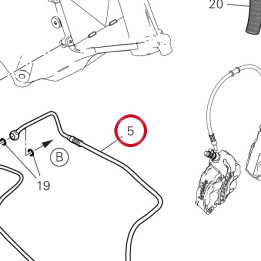 Durit Boitier-Etrier — réf. 61912171A | Ducati Store