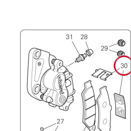 Ressort 61241181A — réf. 61241181A | Ducati Store