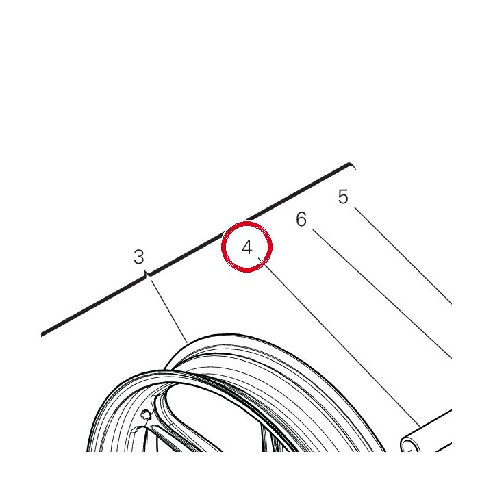 Entretoise interne 71410471A — réf. 71410471A | Ducati Store