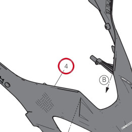 Convoyeur D'Air carbone — réf. 4801F031AA | Ducati Store