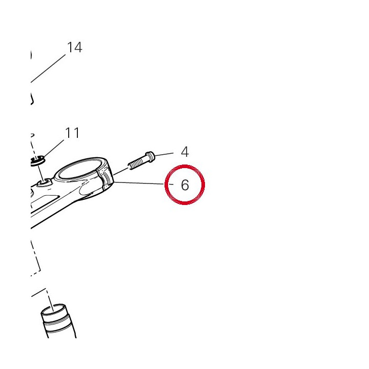 Tête de direction — réf. 34112131AA | Ducati Store