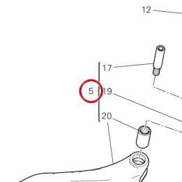 Pompe frein avant 62441282A — réf. 62441282A | Ducati Store