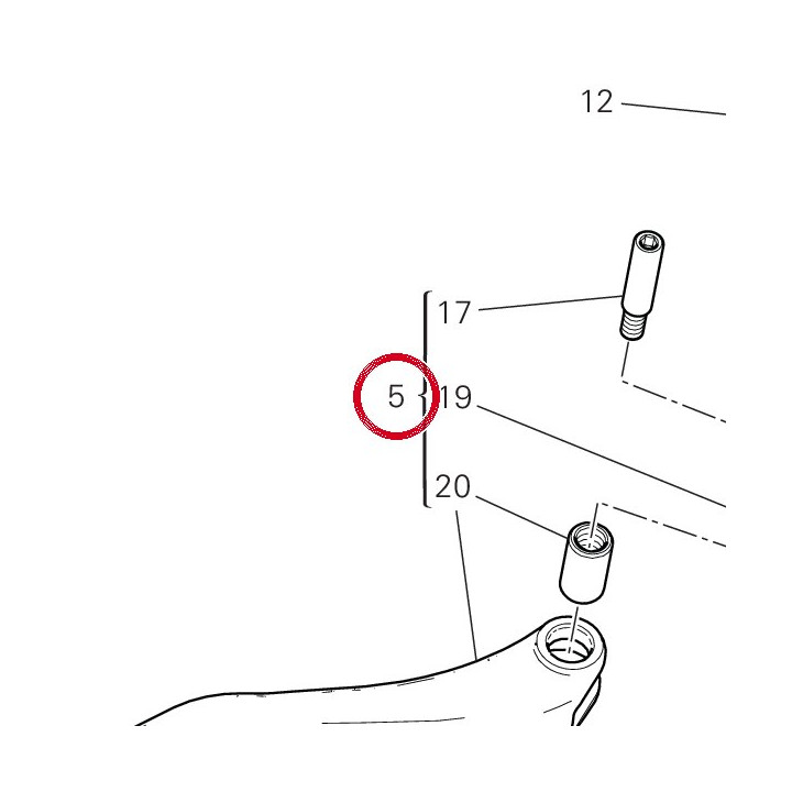 Pompe frein avant 62441282A — réf. 62441282A | Ducati Store