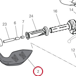 Protege-Main droite — réf. 4601R301AA | Ducati Store
